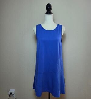 Jack by BB Dakota Sears Blue Ponte Dress Medium